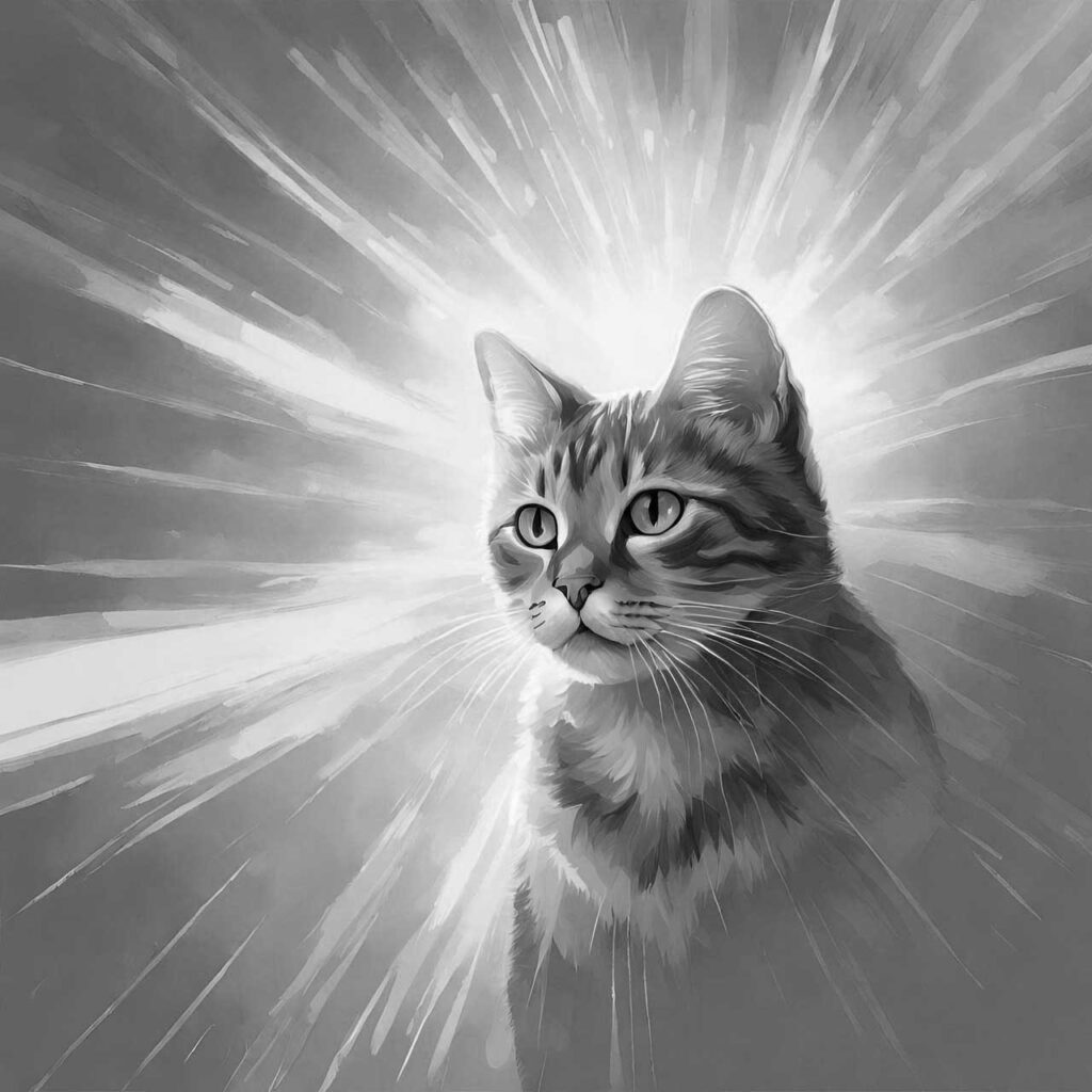 Tierkommunikation und Energiearbeit Katze